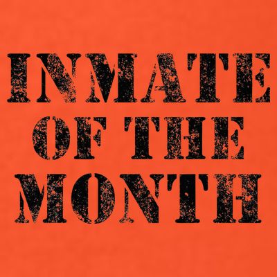 Orange Prison Jail Inmate Prisoner Funny Halloween Costume T-Shirt
