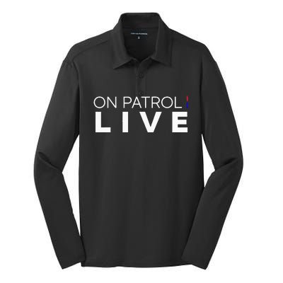 On Patrol Live Silk Touch Performance Long Sleeve Polo