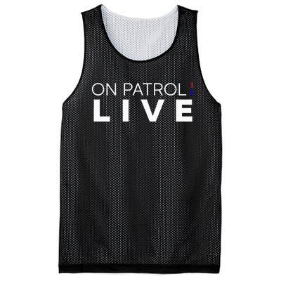 On Patrol Live Mesh Reversible Basketball Jersey Tank