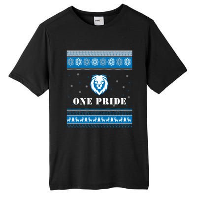 One Pride Lions Head Ugly Christmas Funny Gift Tall Fusion ChromaSoft Performance T-Shirt