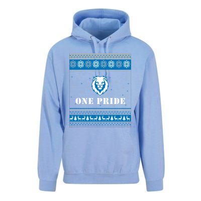 One Pride Lions Head Ugly Christmas Funny Gift Unisex Surf Hoodie