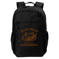 Opossum Possum Lover Play Dead To Avoid Responsibility Backpack