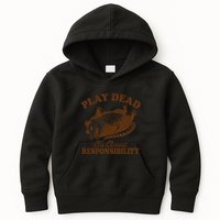 Opossum Possum Lover Play Dead To Avoid Responsibility Kids Hoodie