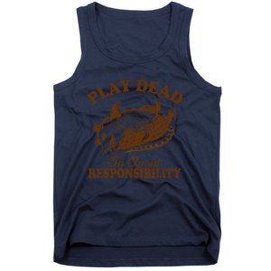 Opossum Possum Lover Play Dead To Avoid Responsibility Tank Top