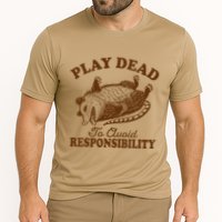Opossum Possum Lover Play Dead To Avoid Responsibility Performance Shirt