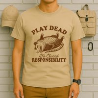 Opossum Possum Lover Play Dead To Avoid Responsibility T-Shirt