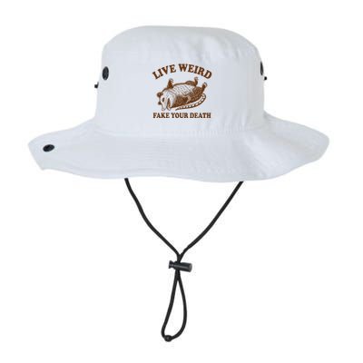 Opossum Possum Lover Live Weird Fake Your Death Bucket Hat
