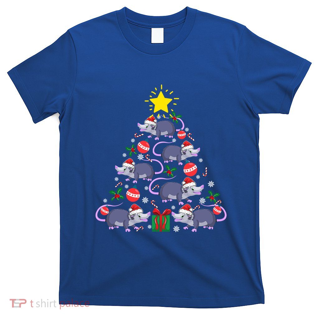 Opossum Possum Lover Christmas Tree Costume Xmas Gift T-Shirt