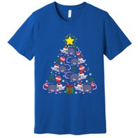 Opossum Possum Lover Christmas Tree Costume Xmas Gift Premium T-Shirt