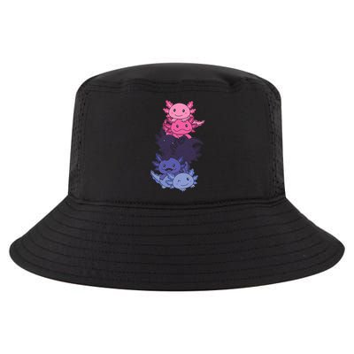 Omnisexual Pride LGBTQ Axolotl  Cool Comfort Performance Bucket Hat