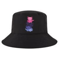 Omnisexual Pride LGBTQ Axolotl  Cool Comfort Performance Bucket Hat
