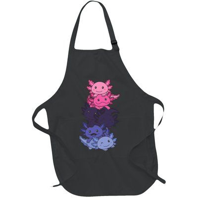 Omnisexual Pride LGBTQ Axolotl  Apron
