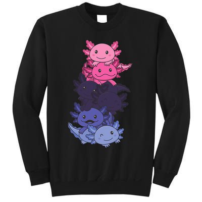 Omnisexual Pride LGBTQ Axolotl  Sweatshirt