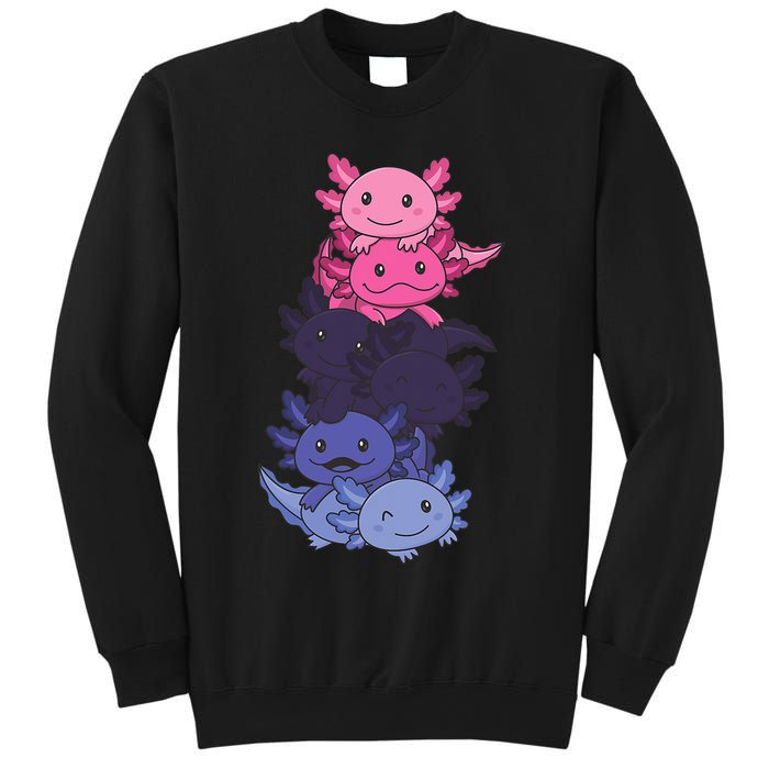 Omnisexual Pride LGBTQ Axolotl  Sweatshirt