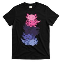 Omnisexual Pride LGBTQ Axolotl  T-Shirt