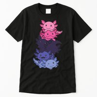 Omnisexual Pride LGBTQ Axolotl  Tall T-Shirt