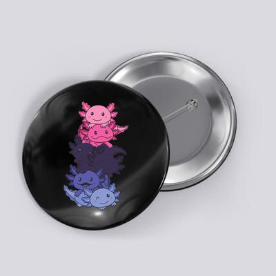 Omnisexual Pride LGBTQ Axolotl  Button