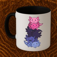 Omnisexual Pride LGBTQ Axolotl  Mug