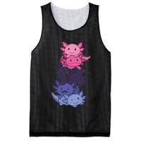 Omnisexual Pride LGBTQ Axolotl  Mesh Reversible Basketball Jersey Tank