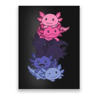 Omnisexual Pride LGBTQ Axolotl  Poster