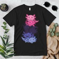 Omnisexual Pride LGBTQ Axolotl  Premium T-Shirt