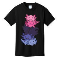 Omnisexual Pride LGBTQ Axolotl  Kids T-Shirt