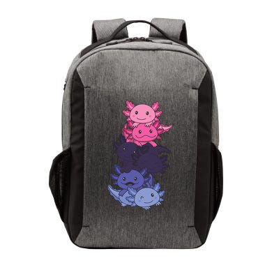 Omnisexual Pride LGBTQ Axolotl  Vector Backpack