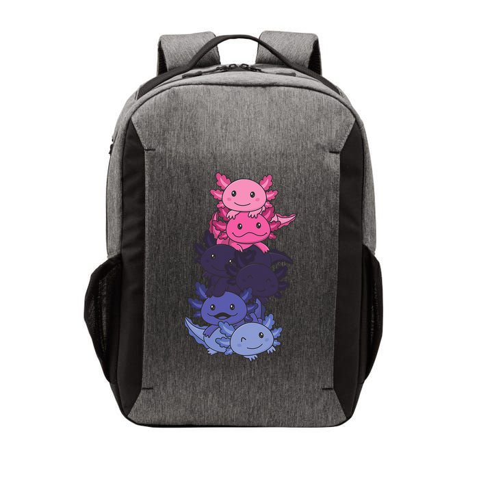 Omnisexual Pride LGBTQ Axolotl  Vector Backpack