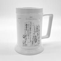 Oboe Patent Music Beer Stein