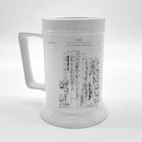 Oboe Patent Music Beer Stein