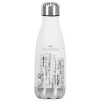 Oboe Patent Music Stainless Steel Insulated Water Bottle