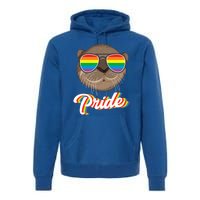 Otter Pride Month Lgbt Gift Premium Hoodie