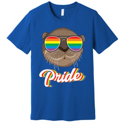 Otter Pride Month Lgbt Gift Premium T-Shirt