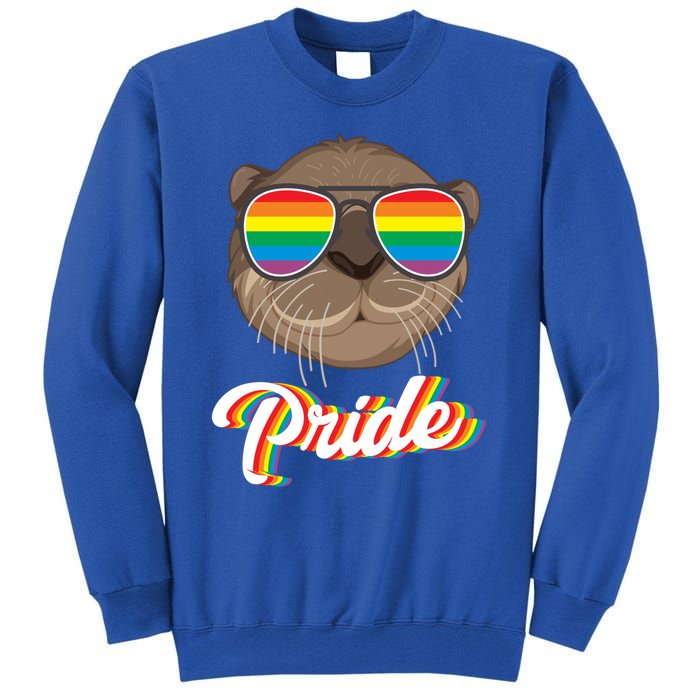 Otter Pride Month Lgbt Gift Tall Sweatshirt