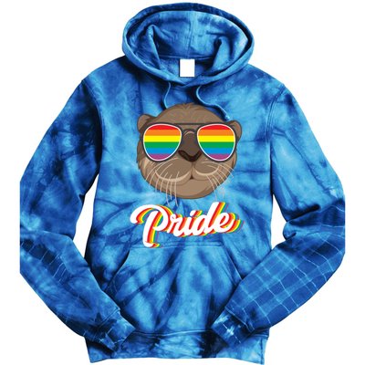 Otter Pride Month Lgbt Gift Tie Dye Hoodie