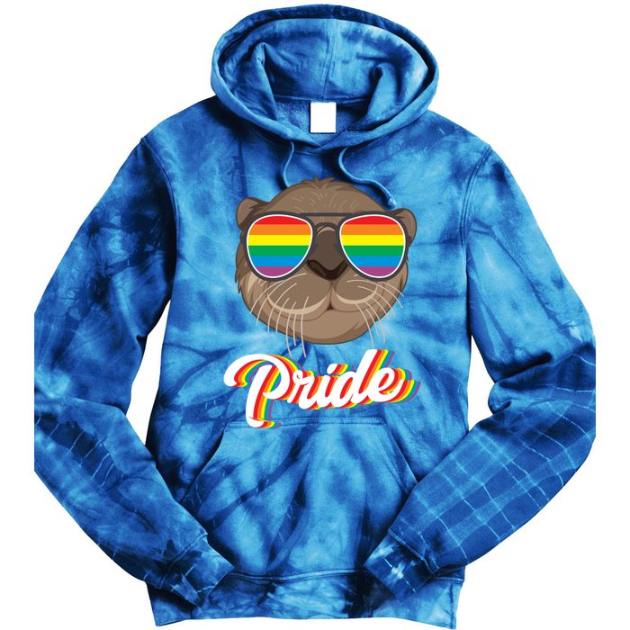 Otter Pride Month Lgbt Gift Tie Dye Hoodie