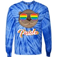 Otter Pride Month Lgbt Gift Tie-Dye Long Sleeve Shirt