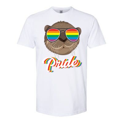 Otter Pride Month Lgbt Gift Softstyle CVC T-Shirt