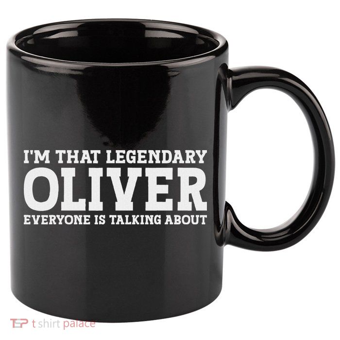 Oliver Personal Name Funny Oliver 11oz C Handle Ceramic Mug