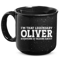 Oliver Personal Name Funny Oliver 15oz Campfire Ceramic Mug