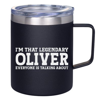 Oliver Personal Name Funny Oliver 12oz Stainless Steel Coffee Mug