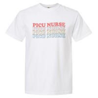 OdG4 PICU Nurse Retro Pediatric Intensive Care Unit Nurse Garment-Dyed Heavyweight T-Shirt