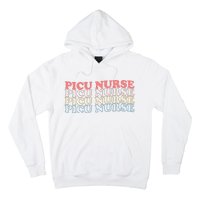 OdG4 PICU Nurse Retro Pediatric Intensive Care Unit Nurse Hoodie