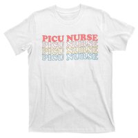 OdG4 PICU Nurse Retro Pediatric Intensive Care Unit Nurse T-Shirt