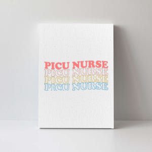 OdG4 PICU Nurse Retro Pediatric Intensive Care Unit Nurse Canvas