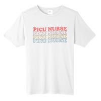 OdG4 PICU Nurse Retro Pediatric Intensive Care Unit Nurse Tall Fusion ChromaSoft Performance T-Shirt