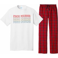 OdG4 PICU Nurse Retro Pediatric Intensive Care Unit Nurse Pajama Set