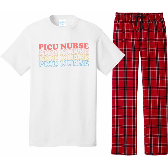 OdG4 PICU Nurse Retro Pediatric Intensive Care Unit Nurse Pajama Set