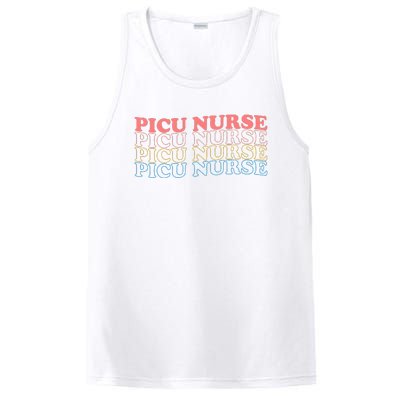 OdG4 PICU Nurse Retro Pediatric Intensive Care Unit Nurse PosiCharge Competitor Tank