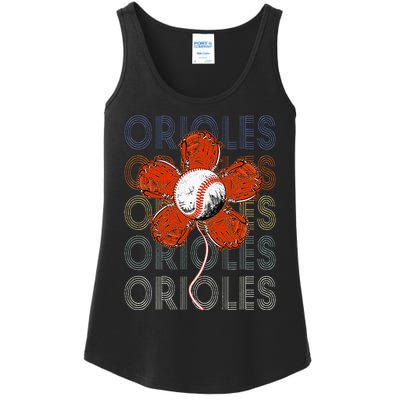 Orioles Proud Name Lovers Orioles Ladies Essential Tank